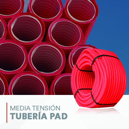 Tuberia PAD , PVC , Galvanizado 